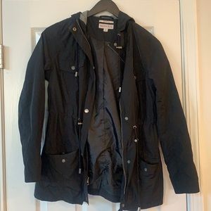 Black Rain Coat